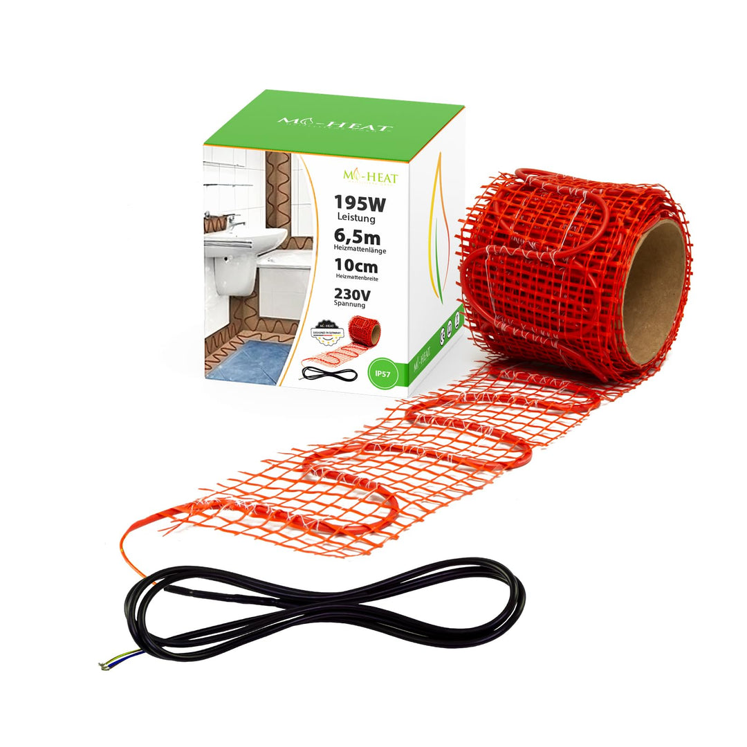 Schimmelstop Heizmatte 6,5m 195Watt 10x650cm 195Watt, 10x650cm 195Watt