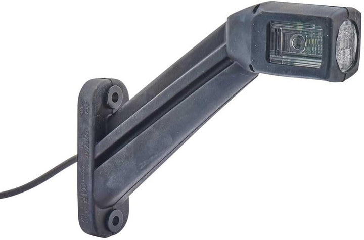 HELLA - Umrissleuchte - LED - 12/24V - Kabel: 1000mm - Stecker: Quick Link - 2-polig - links/seitlic
