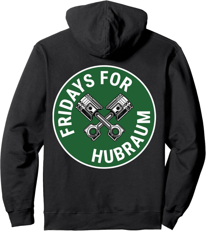 Fridays For Hubraum ZWEISEITIG BEDRUCKTER LOGO Pullover Hoodie