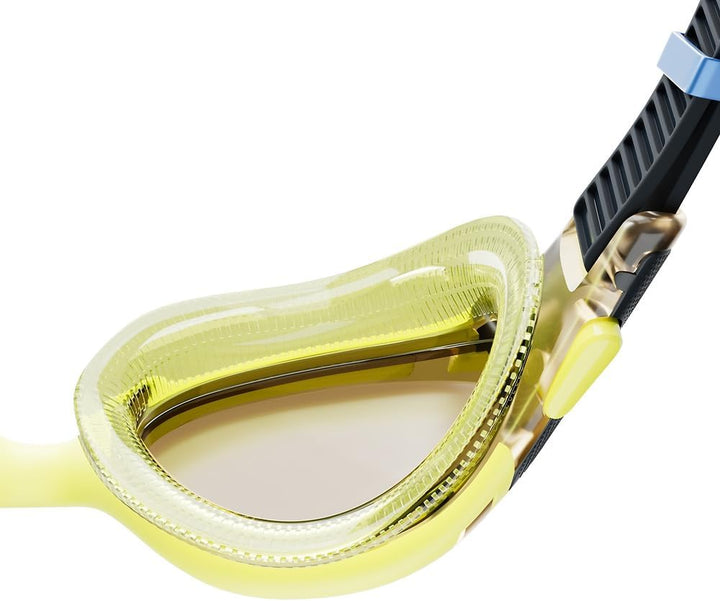 Speedo Unisex Biofuse 2.0 Mirror Schwimmbrille Einheitsgrösse Gelb, Einheitsgrösse Gelb