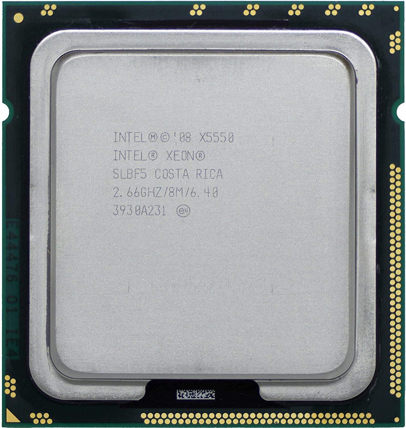 INTEL XEON X5550 2660MHz 8MB LGA1366 6.4GT/sec FC-LGA8 QPI boxed CPU w/o Cooler