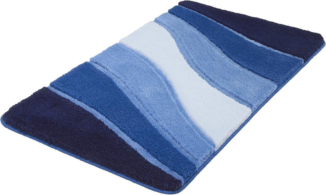 Meusch Badteppich Ocean blau 60 x 100 cm 60 x 100 cm Royalblau, 60 x 100 cm Royalblau