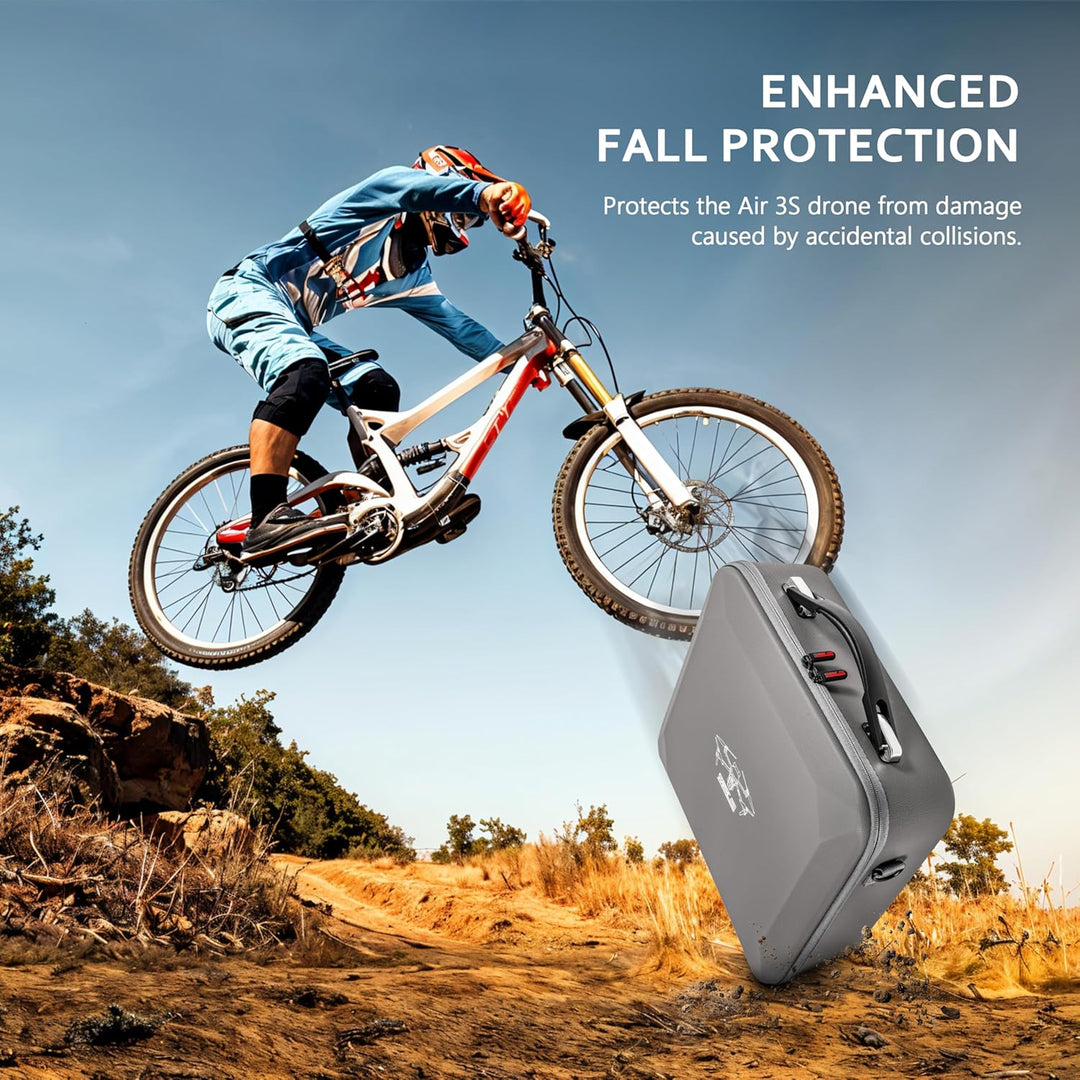 STARTRC Air 3S Koffer, tragbare Reisetasche, Tragetasche für DJI Air 3S Fly More Combo, RC2/RC/RC-N3