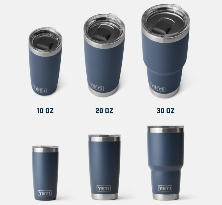 YETI Rambler Becher Mit MagSlider Deckel, Black, 10 oz (295 ml), Black