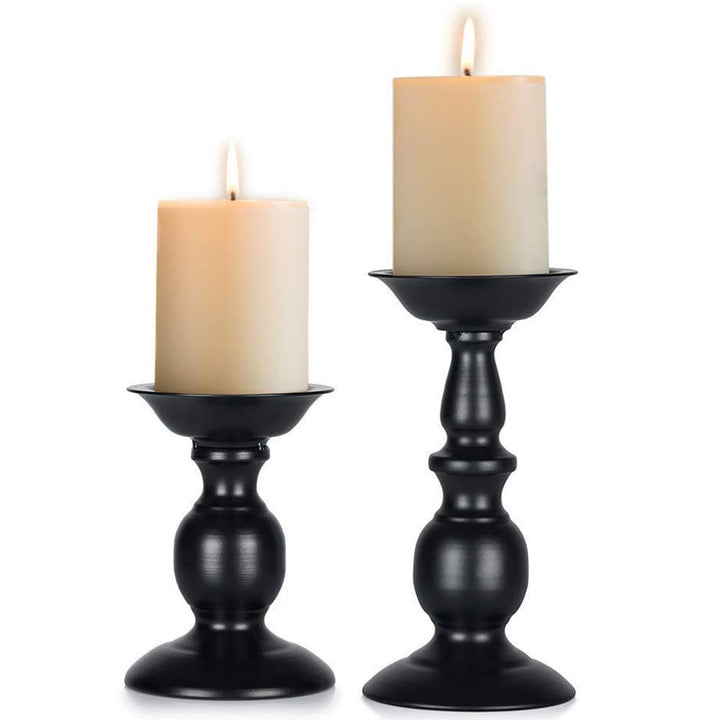 Sziqiqi Metall Retro Kerzenständer, Hoher Kerzenhalter Kerzensäule, Kerzenständer Abendessen bei Ker