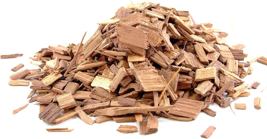 AlcoFermBrew Akazie holzchips (Getoastet Medium) 100g - Eichenholzspäne | Räucherholz | Eichenholz C