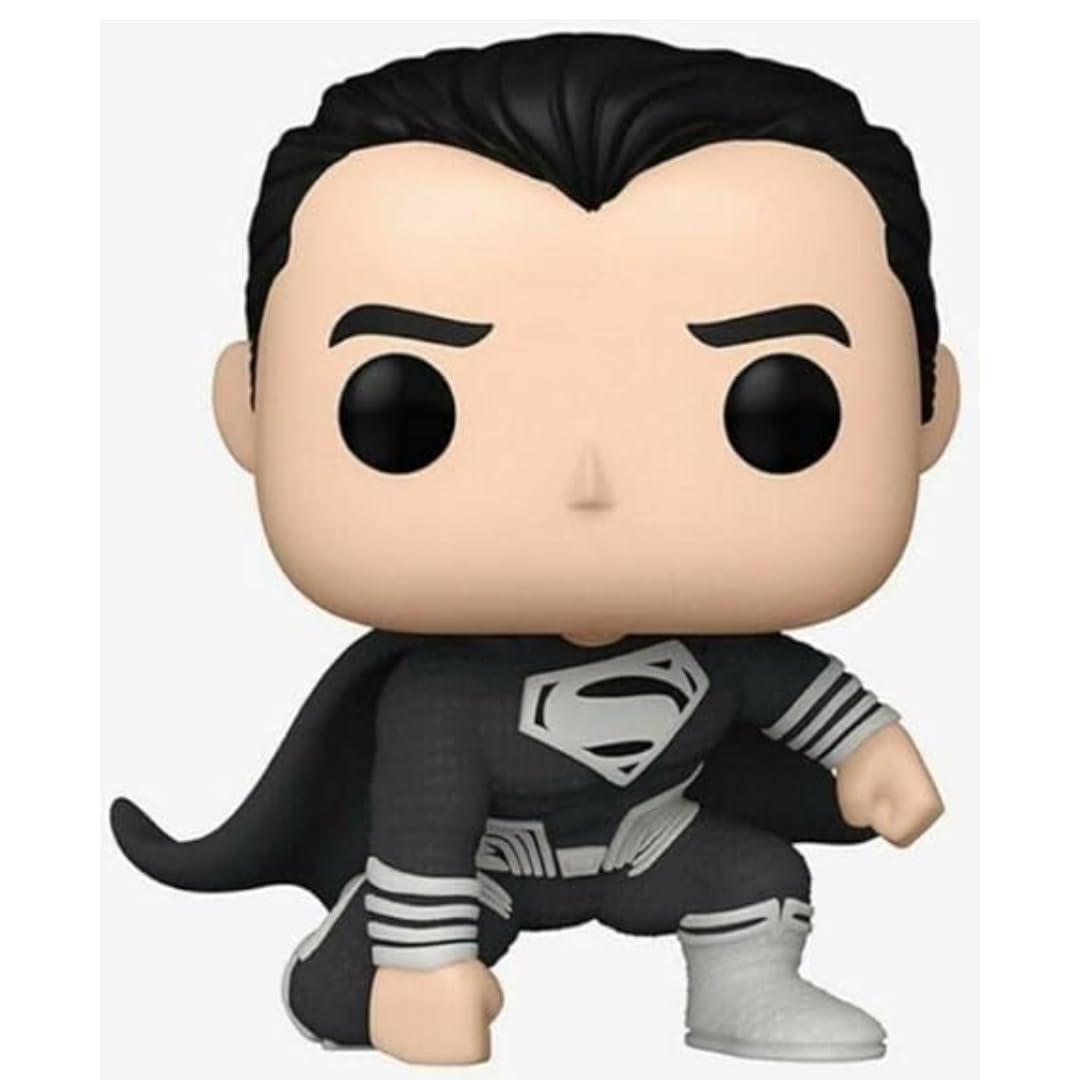 Funko Zack Snyder’s Justice League Superman in Landing Pose POP! Vinyl, Schwarz