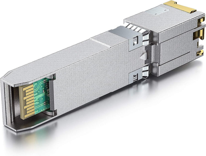 H!Fiber.com für HPE 1.25/2.5/5/10GBASE-T SFP+ Transceiver, SFP+ to RJ45, 10G Kupfer SFP+ zu Ethernet