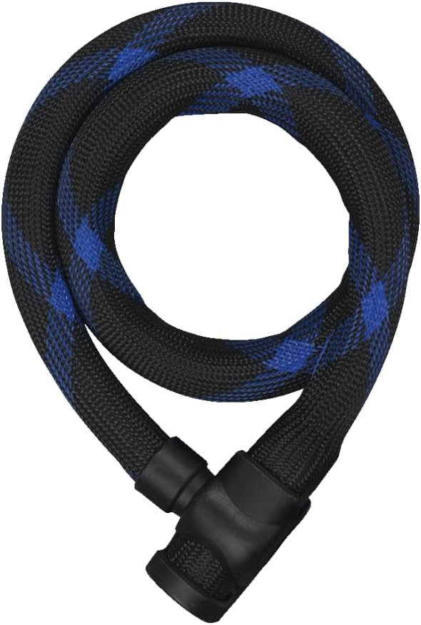 ABUS Kettenschloss IvyTex Chain 7220 – Fahrradschloss mit hochflexibler IvyTex-Kunstfaserummantelung