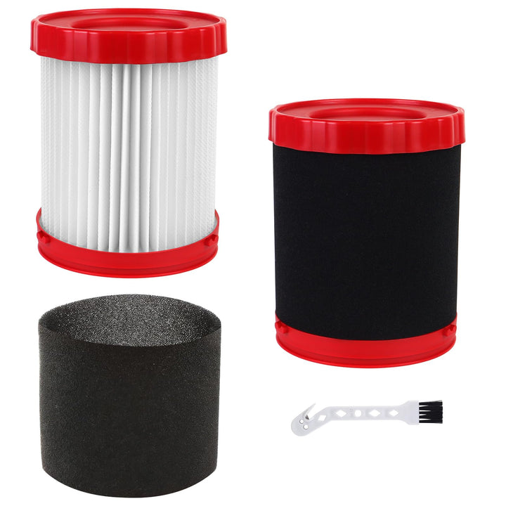 2 Stück Hepa Filter für Bosch Gas 18 V, GAS18V-3 / GAS18V-10L Ersatzfilter | Waschbare VF320H HEPA E