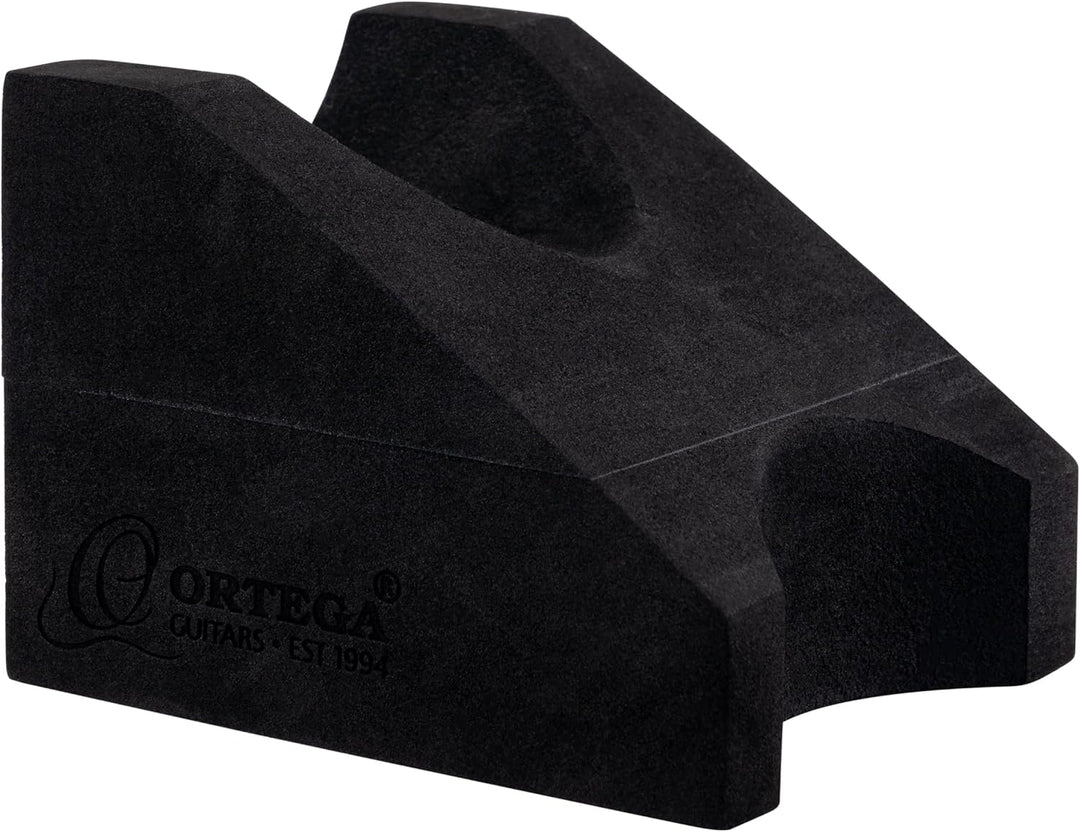 Ortega Guitars Instrument Work Mat - Matte zum Unterlegen - Rutschfest - Mit Halsstütze für Instrume