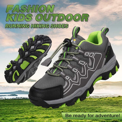 UOVO Turnschuhe Jungen Wasserdicht Wanderschuhe Sneakers Kinder Trekking Schuhe Outdoor Sportschuhe