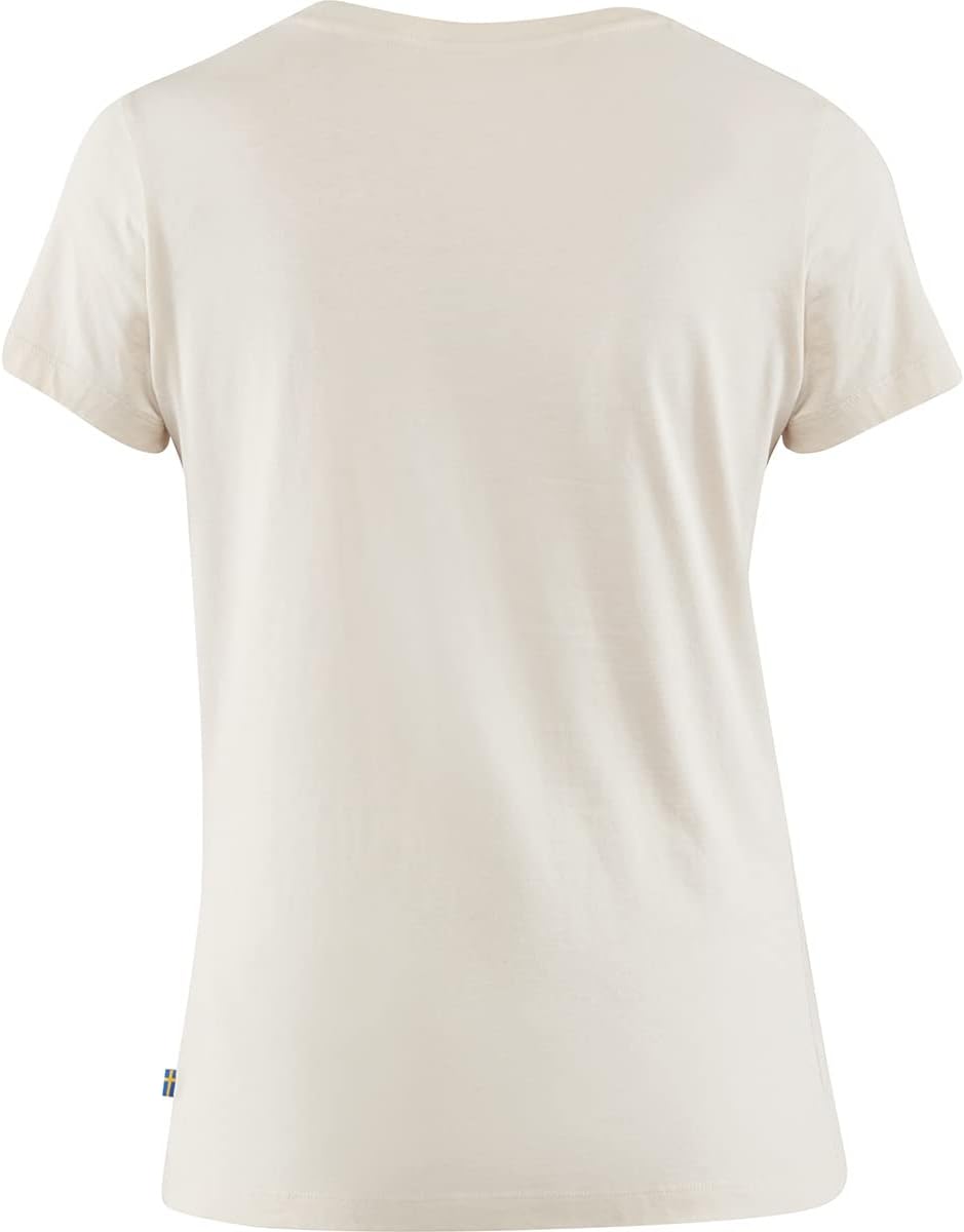 FJALLRAVEN F89849-113 Arctic Fox Print T-Shirt W Chalk White M