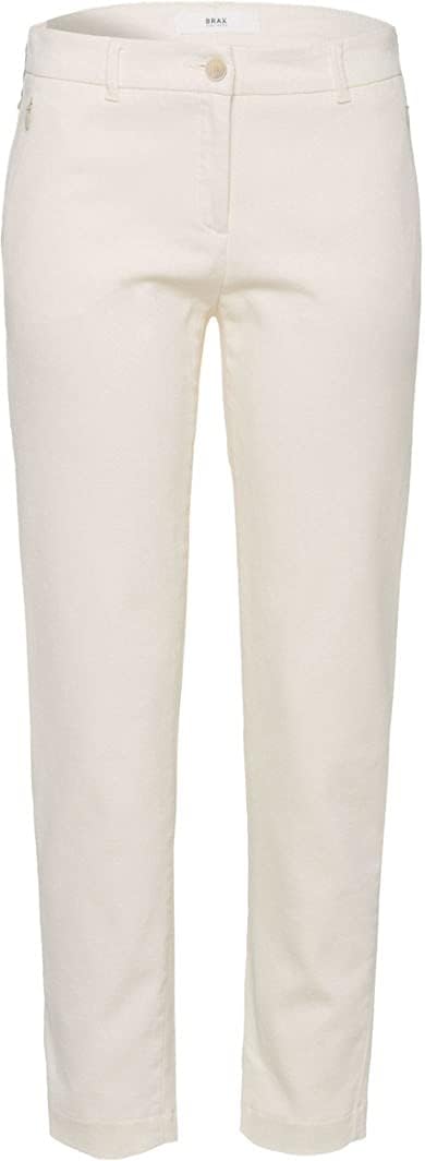 BRAX Damen Style Maron Chino Uni Hose 32W / 30L Offwhite, 32W / 30L Offwhite