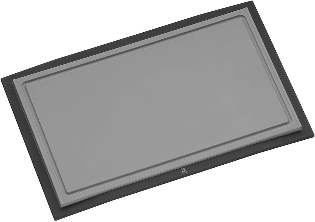 WMF Touch Schneidebrett Kunsstoff 32 x 20 cm, Tranchierbrett mit Saftrille, Küchenbrett klingenschon