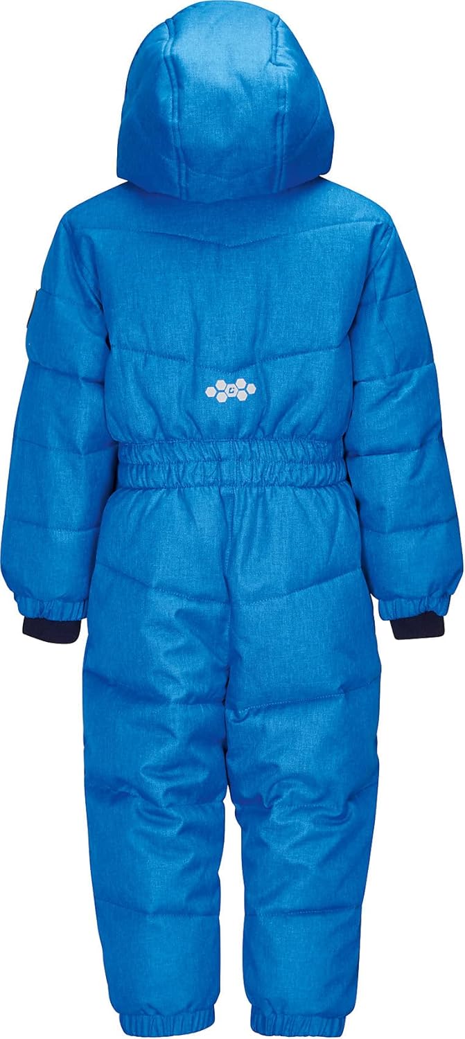 Killtec Unisex Kinder Karter Mini Overall In Daunenoptik Mit Kapuze 74-80 royal, 74-80 royal