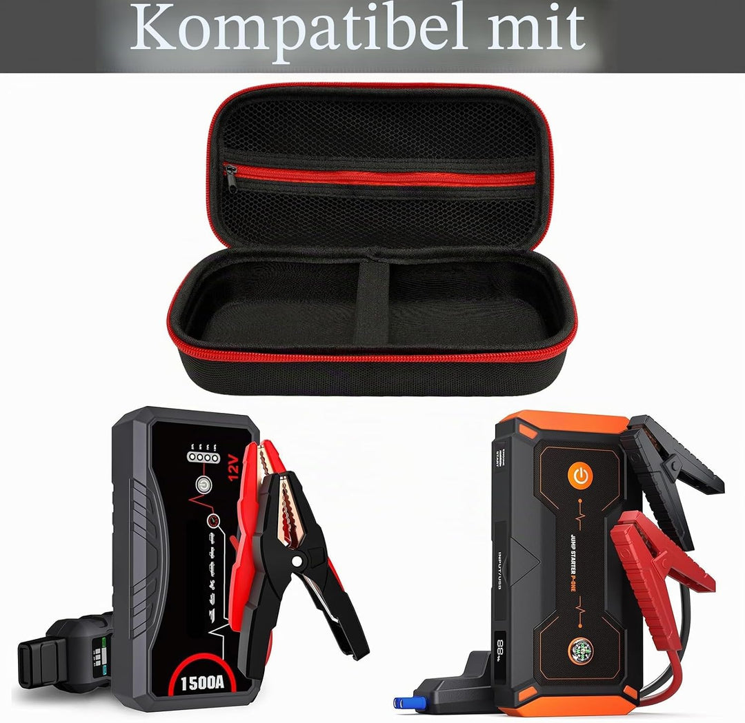 Linkidea Auto Starthilfe Hartschalen-Aufbewahrungskoffer, Reise-Tragetasche, Schutztasche, kompatibe