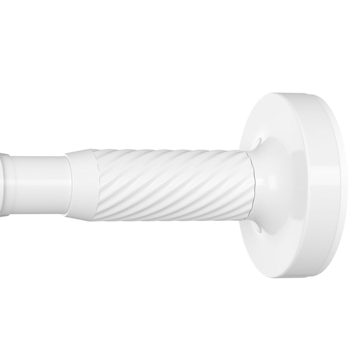 AIZESI Gardinenstange Ohne Bohren 81-122cm Ø 25 mm, Teleskopstange zum Klemmen - Verstellbare Vorhan
