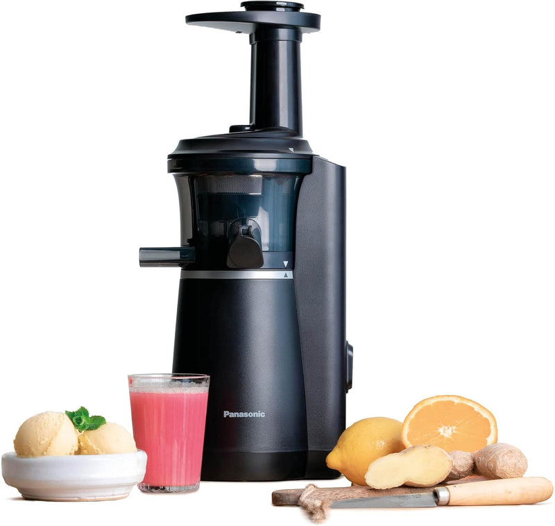 Panasonic Slow Juicer MJ-L501KXE Entsafter (Entsafter für Obst/Gemüse, Saftpresse, Sorbet Herstellun