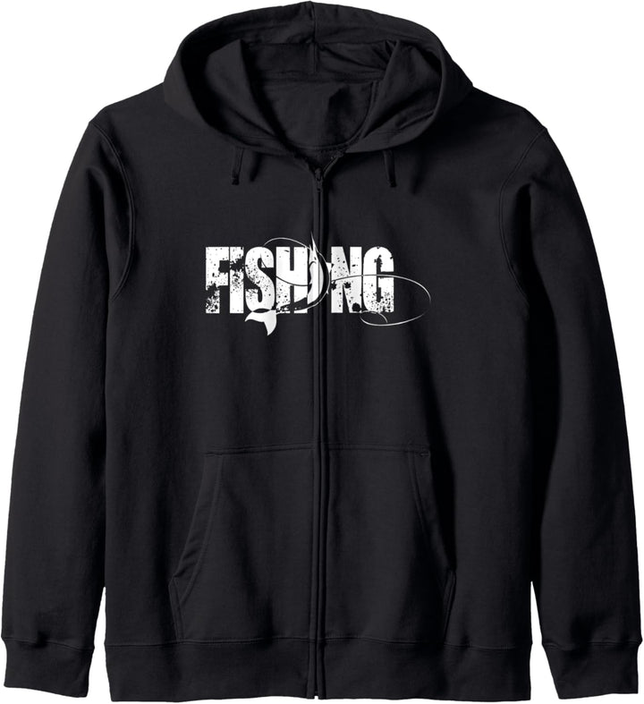 Fishing Design Sport-Fischen Fan Angeln Geschenk Angler Kapuzenjacke