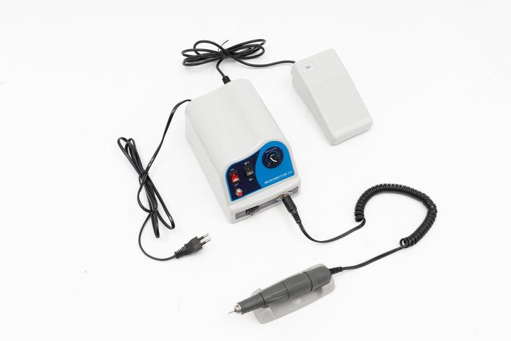 60W 45000rpm Laborschmuck-Mikromotor Fusspedal Steuerung Elektro Micromotor Poliermaschine Manuelle