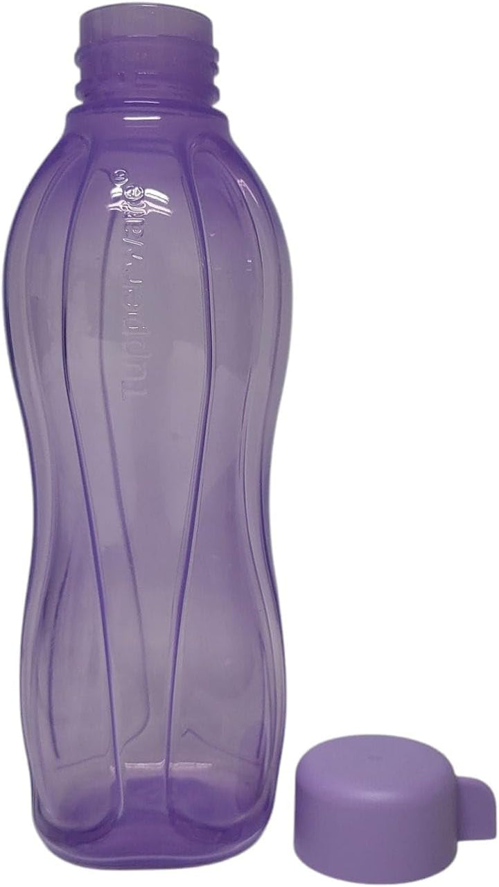 Tupperware to Go Eco 1,0 Liter Drehverschluss Trinkflasche EcoEasy für Kohlensäure 1000ml (flieder),