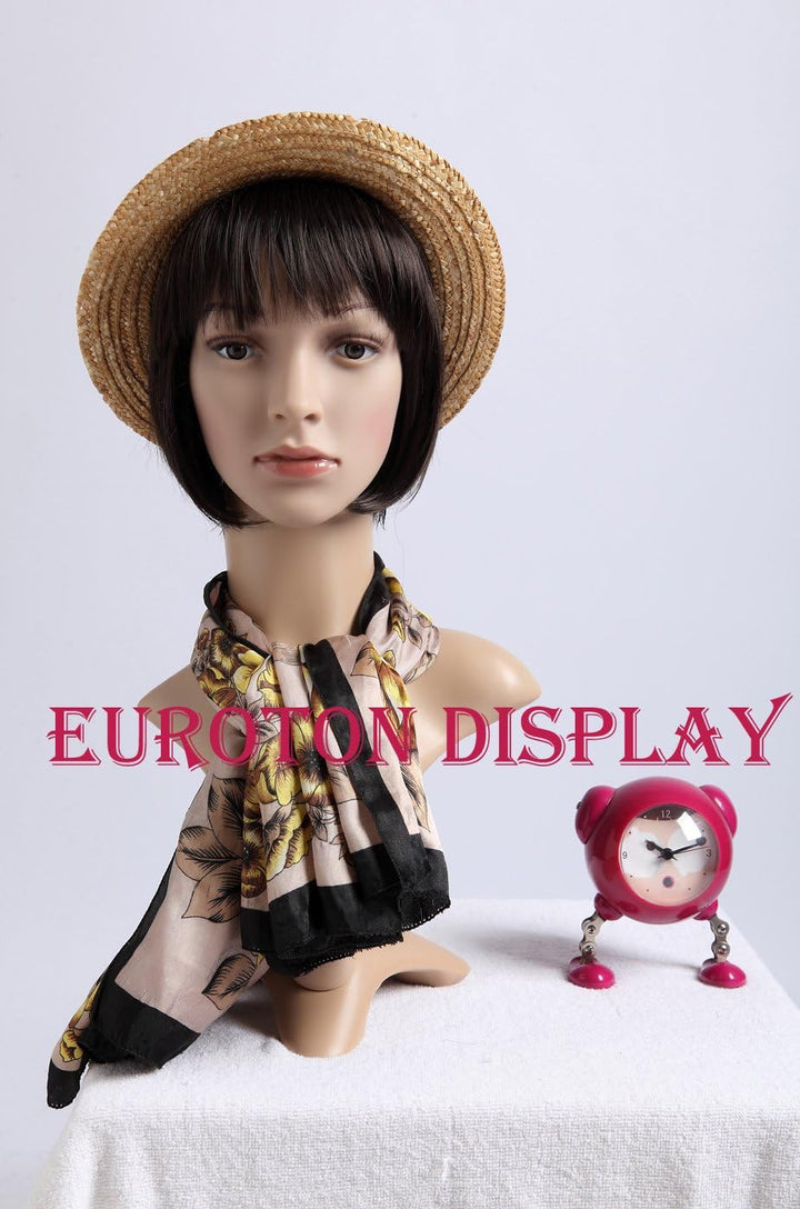 Euroton FD-2 Dekokopf Perückenkopf Schaufensterpuppe Mannequin weiblich