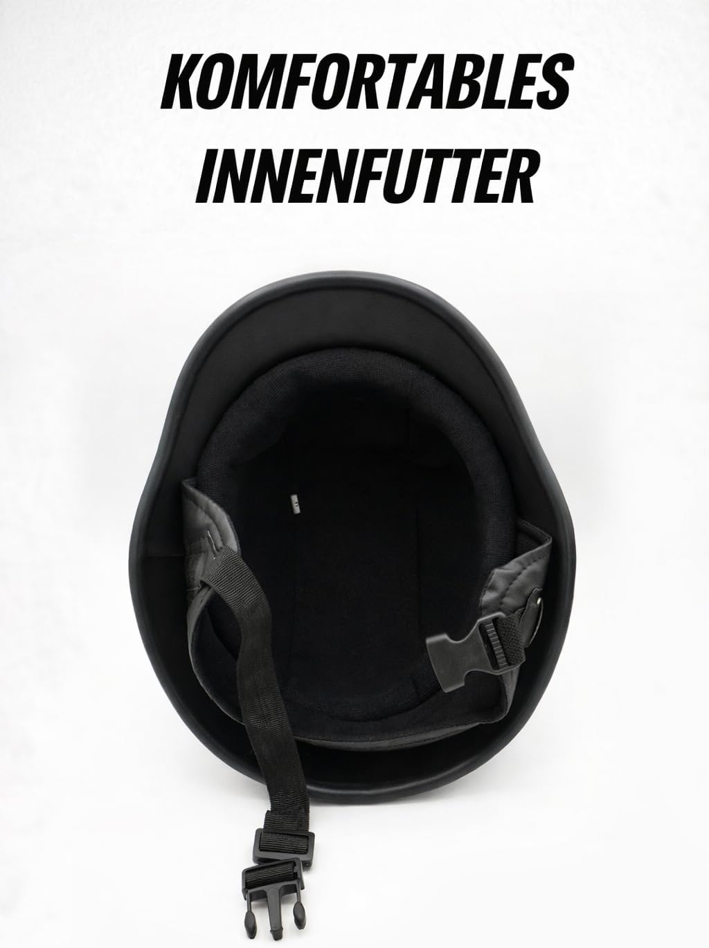 Mienloco Motorrad Jet Helm Harley Chopper Militär Halbschale Biker Mofa Roller Wehrmacht H1