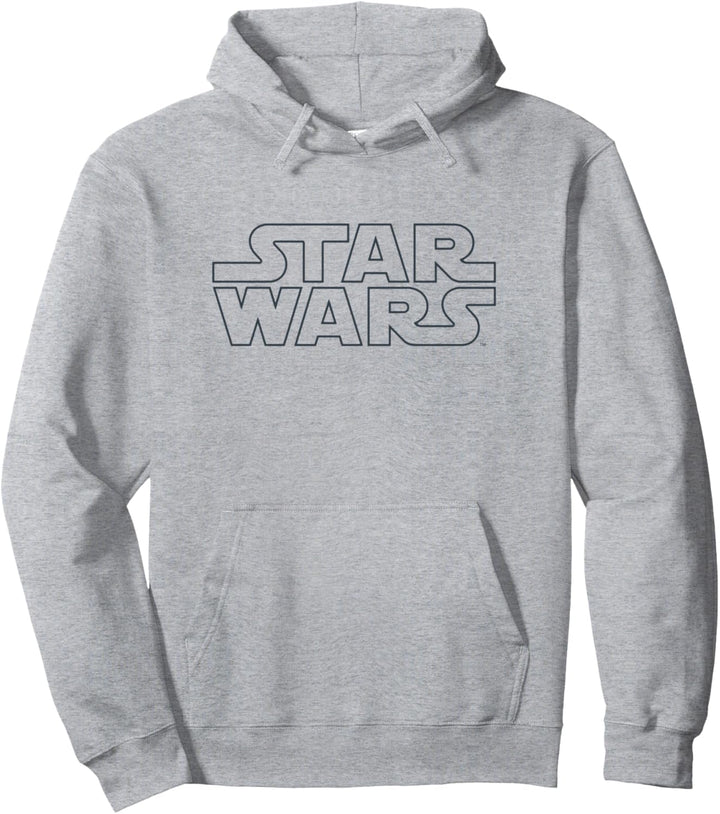Star Wars Basic Logo Black Pullover Hoodie
