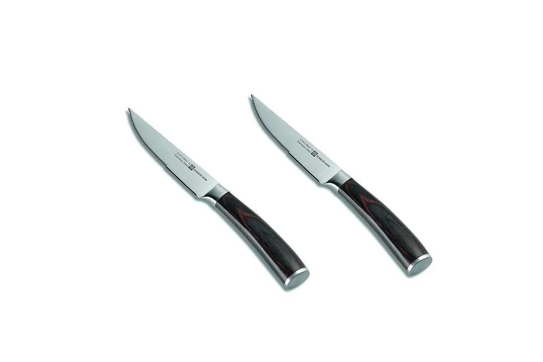 Schulte-Ufer Steakmesser-Set Riku, 2-teilig, 11 cm Steakmesser 2tlg., Steakmesser 2tlg.