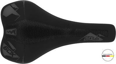 SQlab Unisex – Erwachsene 6ox Infinergy 2.0 Fahrradsattel 15 cm Schwarz, 15 cm Schwarz