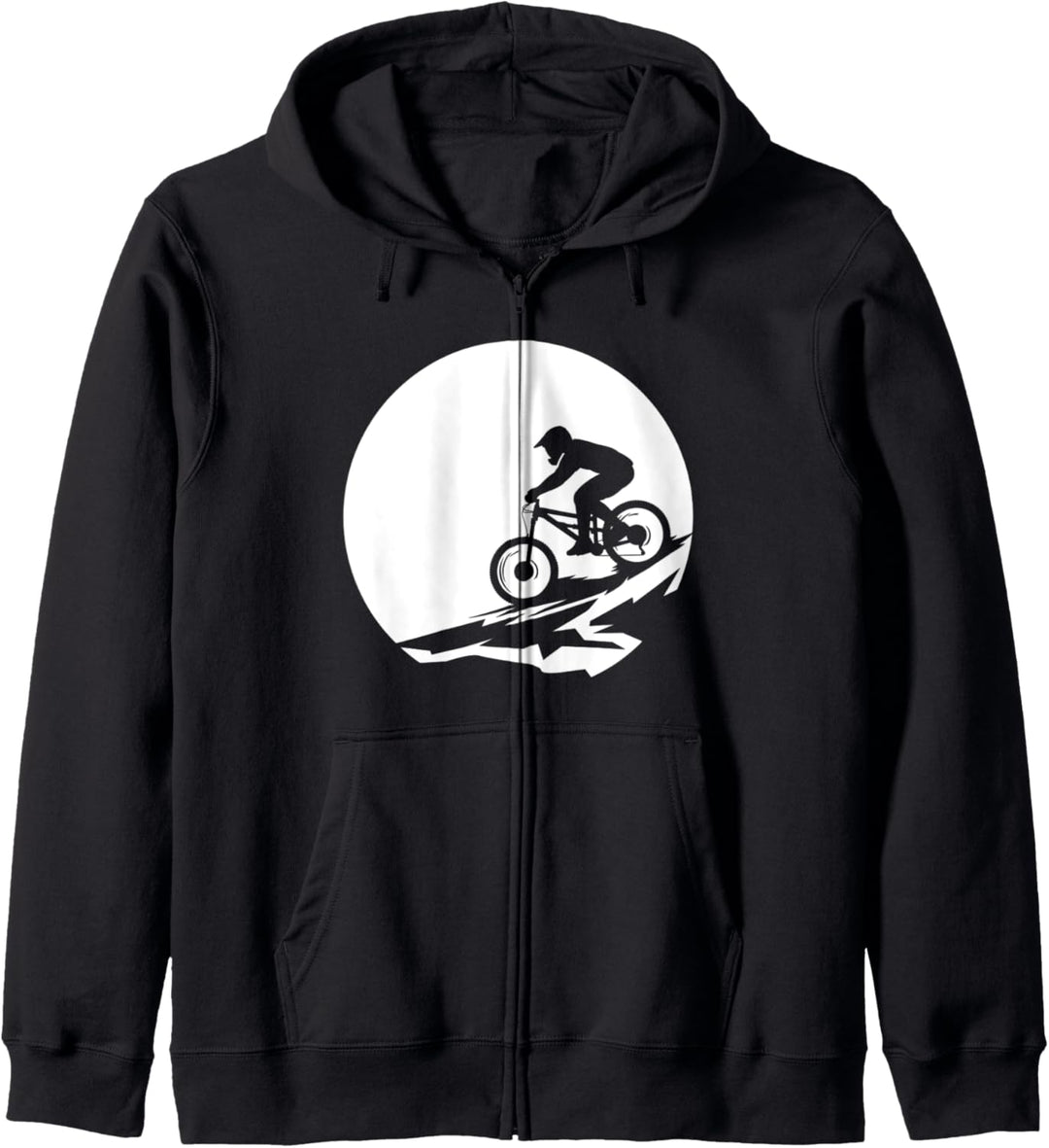 Downhill MTB Mountainbiker Geschenk Kapuzenjacke