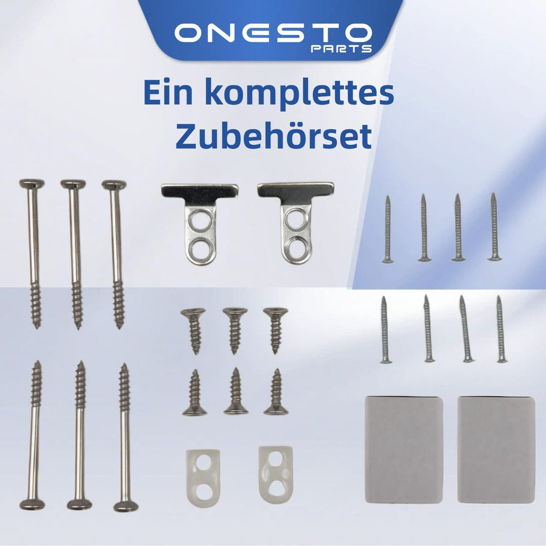 Spülmaschinentür Montagesatz Bosch 618833 00618833, Vollversenkbare Frontplatte Ersatz Kompatibel mi