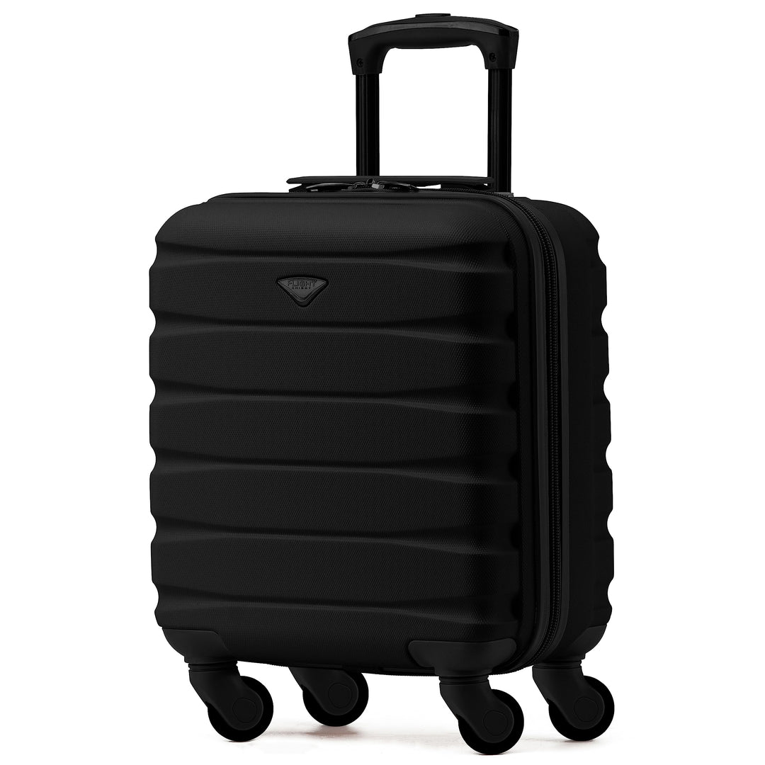 Flight Knight Leichtes, starres ABS-Handgepack mit 4 Radern, zugelassen fur uber 100 Fluggesellschaf