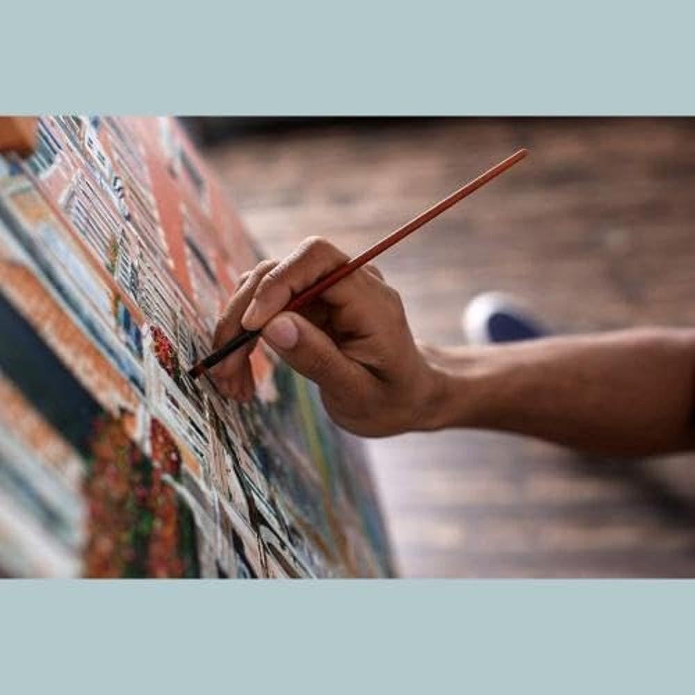 Clairefontaine 975209C Packung (mit 10 Blatt Leiwand zum Bemahlen Cosmos, 200g, kopfgeleimt, DIN A2,