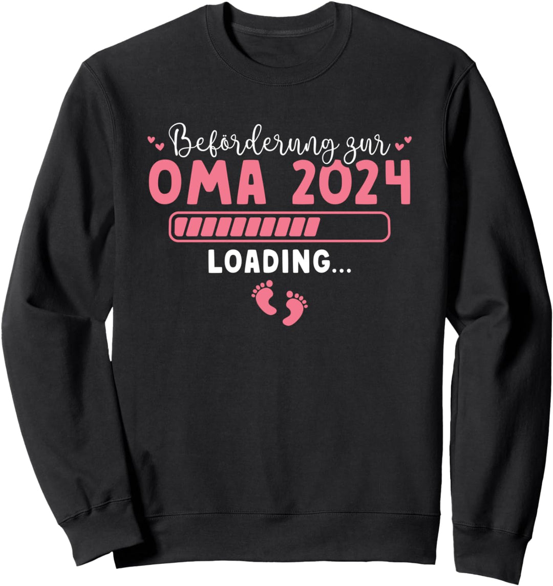 Schwangerschaftsankündigung 2024 Werdende Oma Sweatshirt