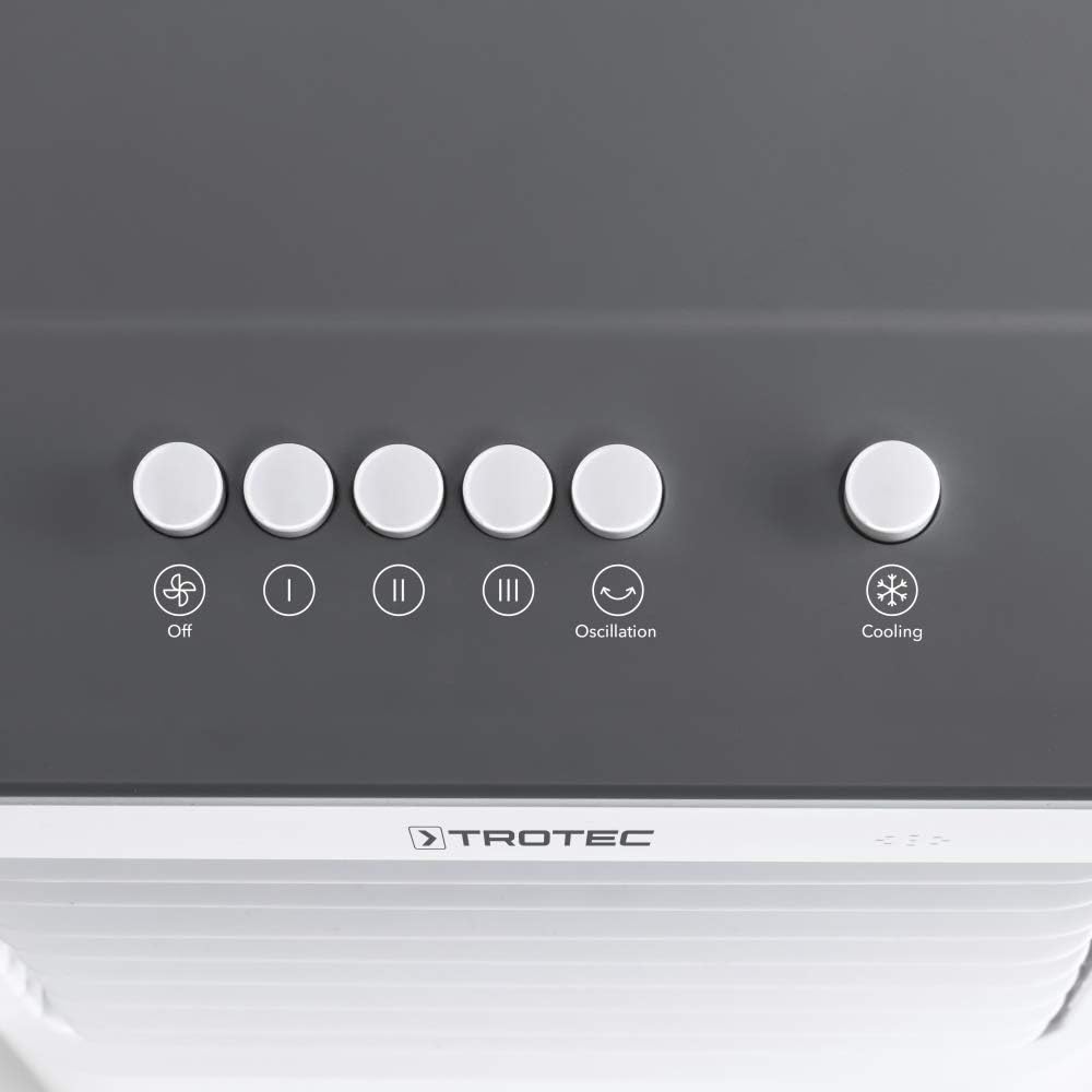 TROTEC PAE 21 Aircooler, mobiles 3 in 1 Klimagerät, Luftkühler, Lufterfrischer, Ventilator (3 Gebläs