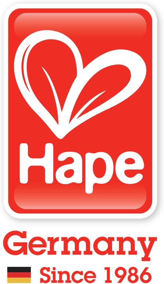 Hape Quadrilla Music Motion, Murmelbahn Set aus Holz, ab 4 Jahre