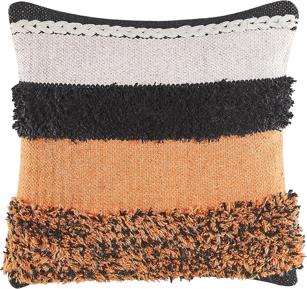 Dekokissen mit Füllung 2er Set bunt gestreift 45x45 cm quadratisch Mihalgazi