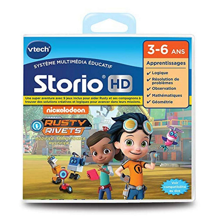 VTech 271305 HD Storio Rusty Nieten Interaktives Spiel, Mehrfarbig
