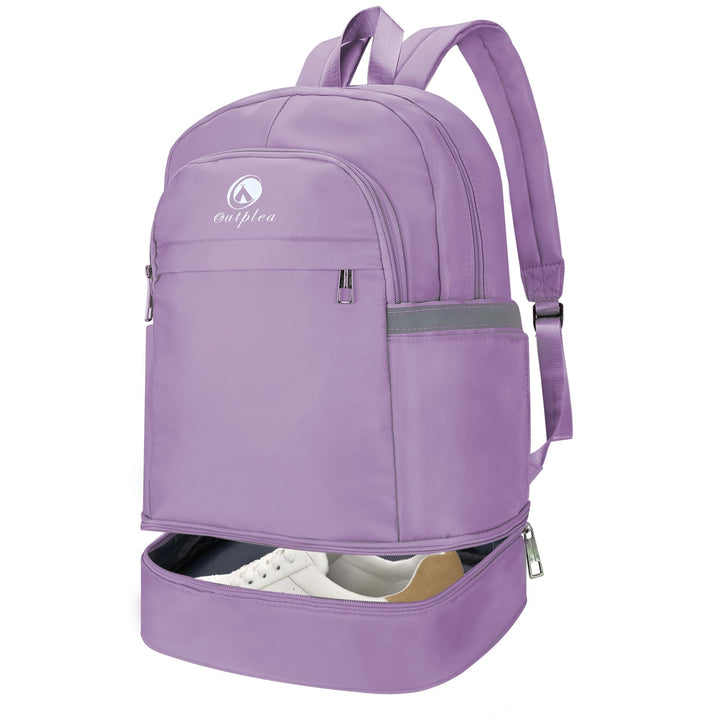 28L Reiserucksack Herren Damen, Schwimmrucksack mit Nasser Taschen, Wasserdichter Sportrucksack mit