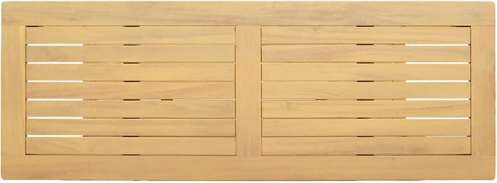 vidaXL Gartenkonsole Tisch Helles Akazienholz 110 x 40 x 75 cm 110 x 40 x 75 cm Helles Akazienholz,