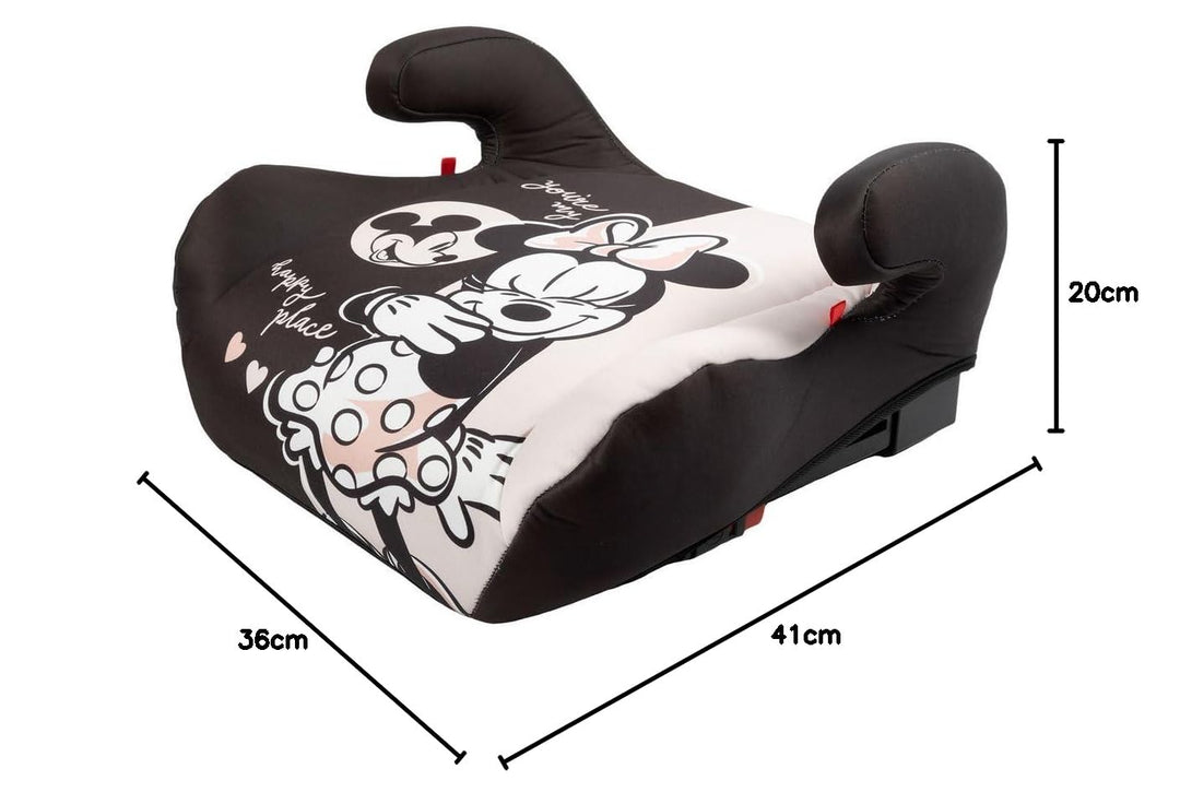 Tataway Kinder-Autositz ISOFIX Disney Minnie Mouse i-Size ECE R129, Kindergrösse 125-150 cm, 22-36 k