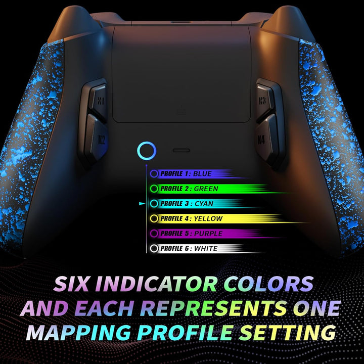 eXtremeRate Konfiguriertes Victor X Remap Kit für Xbox Series X/S Controller,6 Remap Profile&Rücken