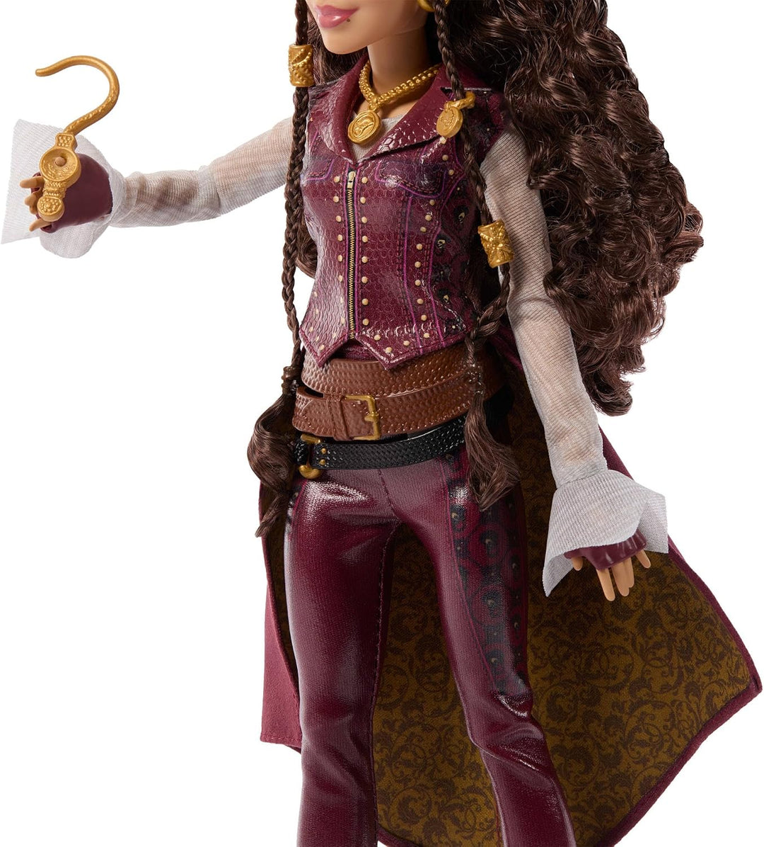 Mattel Disney „Descendants: Wicked Wonderland“ Modepuppe und Accessoires, Hazel Hook, Tochter von Ca