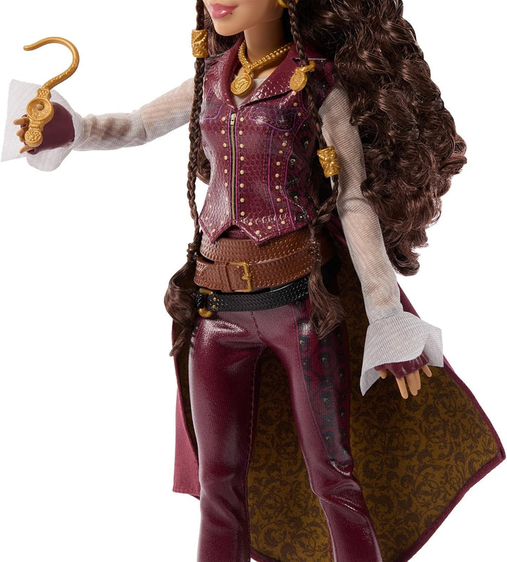Mattel Disney „Descendants: Wicked Wonderland“ Modepuppe und Accessoires, Hazel Hook, Tochter von Ca