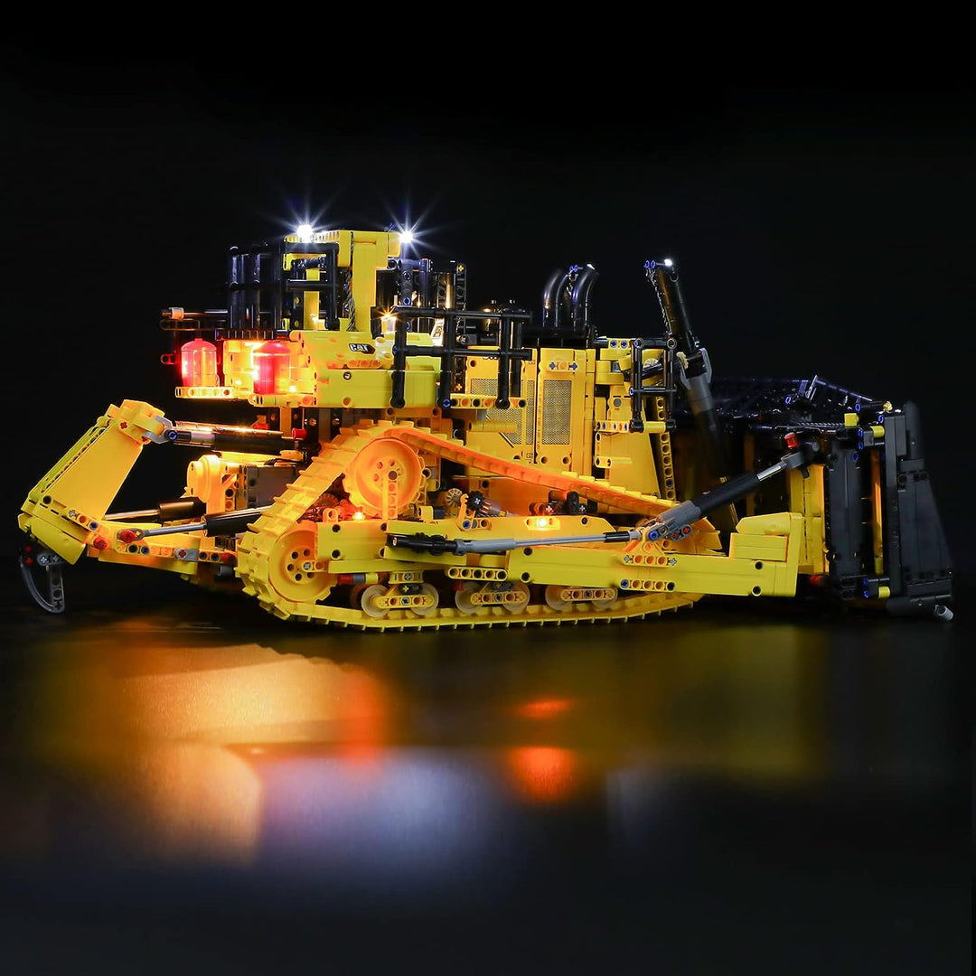 BRIKSMAX Led Beleuchtungsset für Lego Technic Appgesteuerter Cat D11 Bulldozer - Compatible with Leg