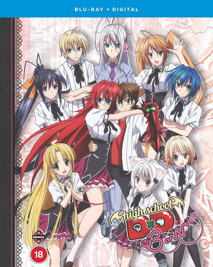 High School DxD BorN (Season 3) Free Digital Copy, Blu-ray