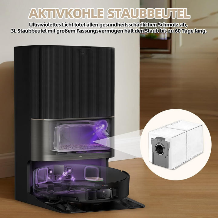 26 Stück Zubehör für Dreame X50 Ultra Complete / L40s Pro Ultra / Matrix10 Ultra/Mova V50 Ultra Saug