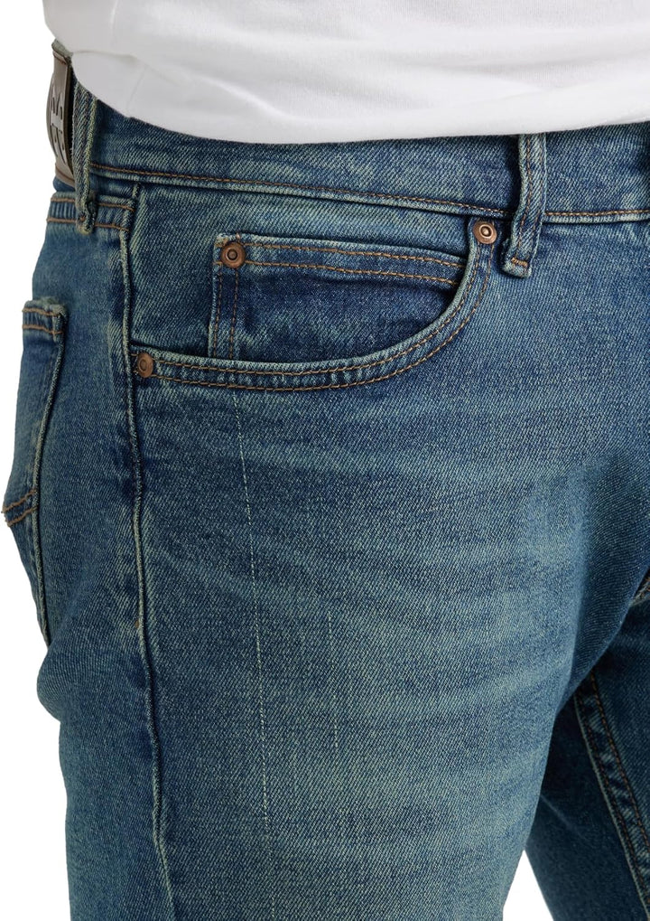 Lee Men's Legendary Slim Straight Leg Jean, Fuel, 38W x 36L